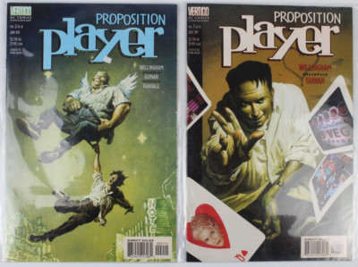 LOT OF 2 VERTIGO DC COMICS PROPOSITION PLAYER #1 #2 *QUICK SHIP*