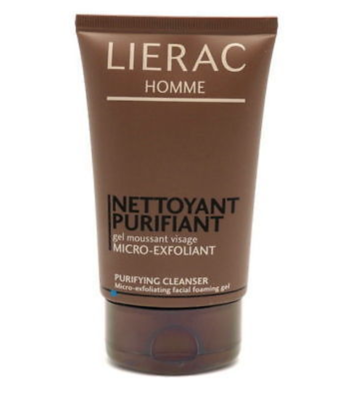 LIERAC Homme Purifying Cleanser Micro-Exfoliant Gel for Men, 3.6 oz Sealed!