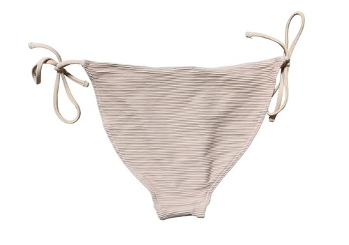 TOPSHOP Women's Nude Tie-Side Bikini Bottoms Swimsuit Bottom Swim Swimwear Sz 8 - Picture 3 of 4