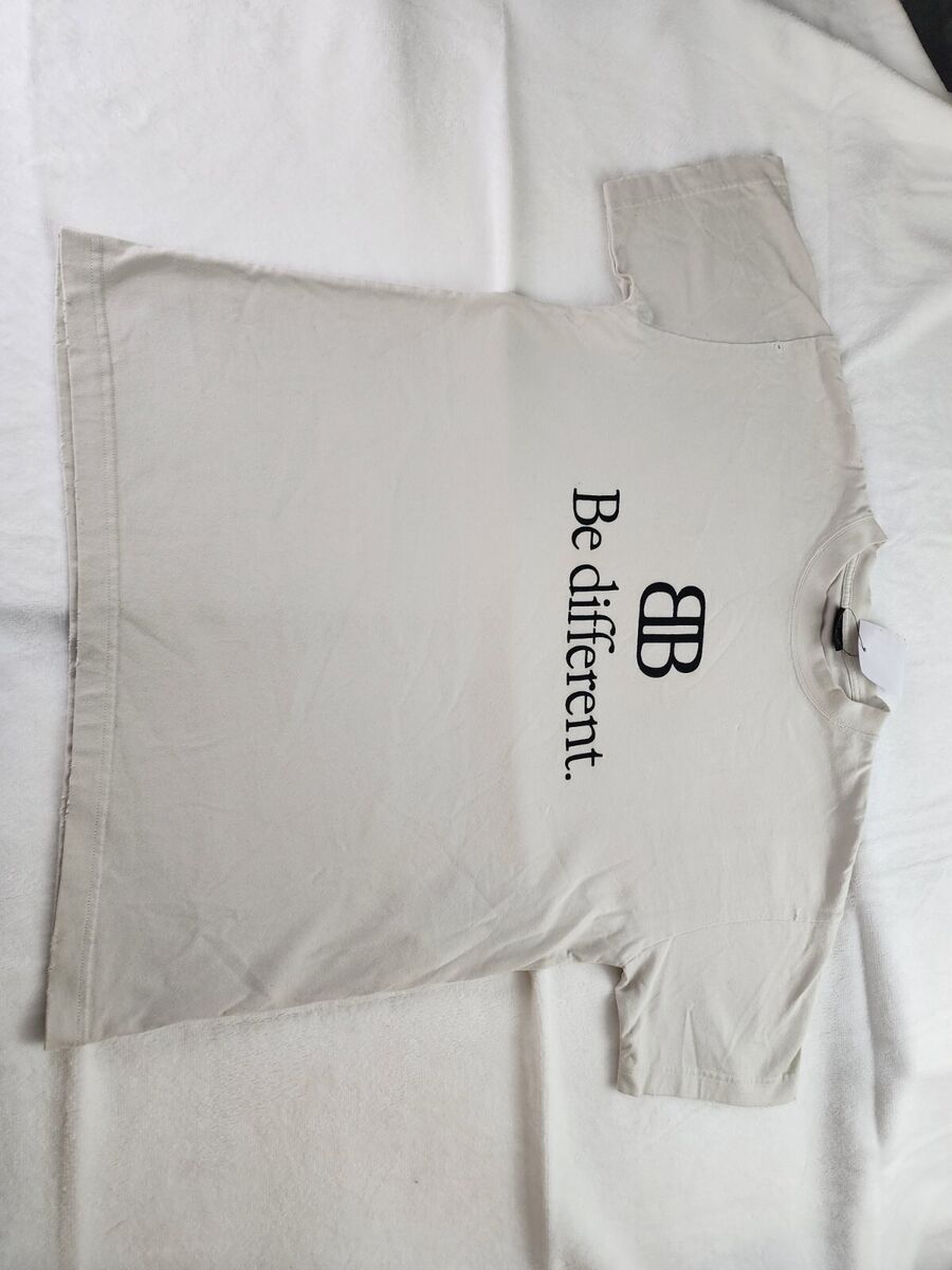 BALENCIAGA BB BE DIFFERENT Tshirt | eBay BALENCIAGA BB BE DIFFERENT Tshirt | eBay