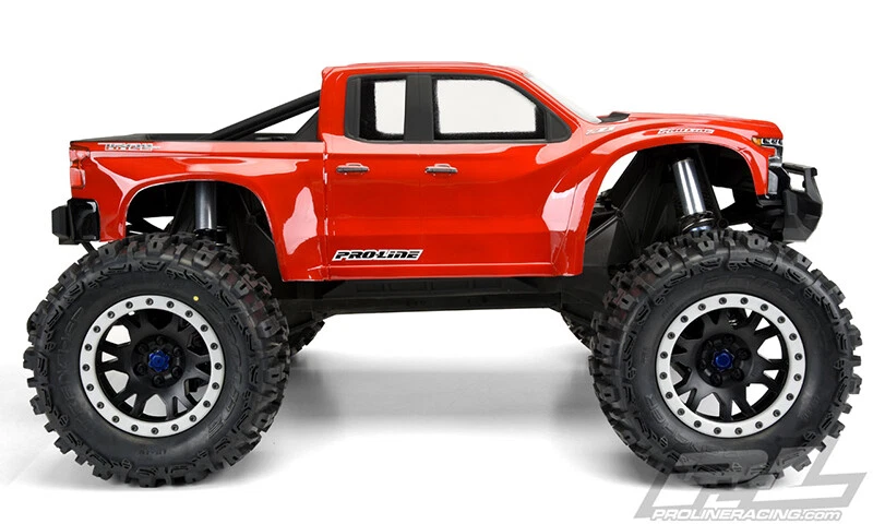 Pro-Line 3507-17 Pre-Cut 2019 Chevy Silverado Z71 Trail Boss Clear Body : X-Maxx - Image 2 of 4