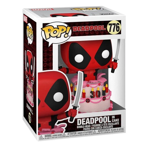 Funko Pop! Marvel: Deadpool 30th Anniversary POP! Vinyl Figure Deadpool in Cake
