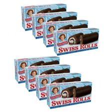 Little Debbie Swiss Rolls, 13 Oz (Pack of 8 Boxes)