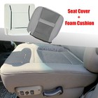 For 06-10 Dodge Ram 2500 3500 Driver Side Seat Bottom Foam Cushion + Seat Cover (For: Dodge Ram 2500)