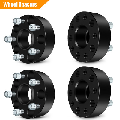 MIROZO 4Pcs 2'' 5x5 5x127 1/2'' Wheel Spacers Fit For Jeep Wrangler Grand Cherokee