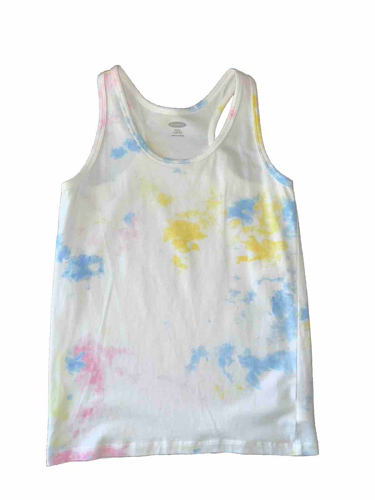 Old Navy Girls L(1012) Rainbow Tie Dye Layering Fitted Tank Top eBay