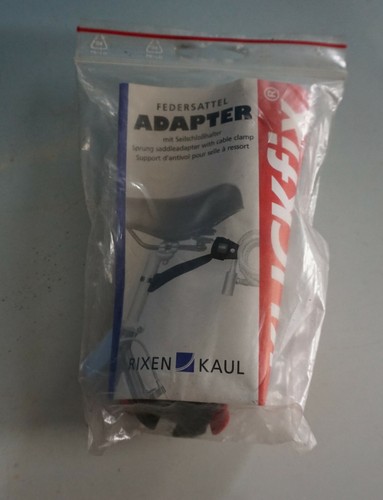 A020-622: Rixen Kaul Klickfix Federsattel Adapter mit Schlosshalter