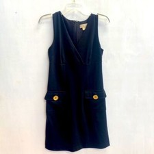 A-8 STRETCHY Michael Kors dress with button accents