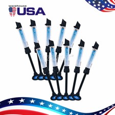 10X Dentex Dental Universal Composite Resin A2 Shade 4g/Syringe For Curing Light