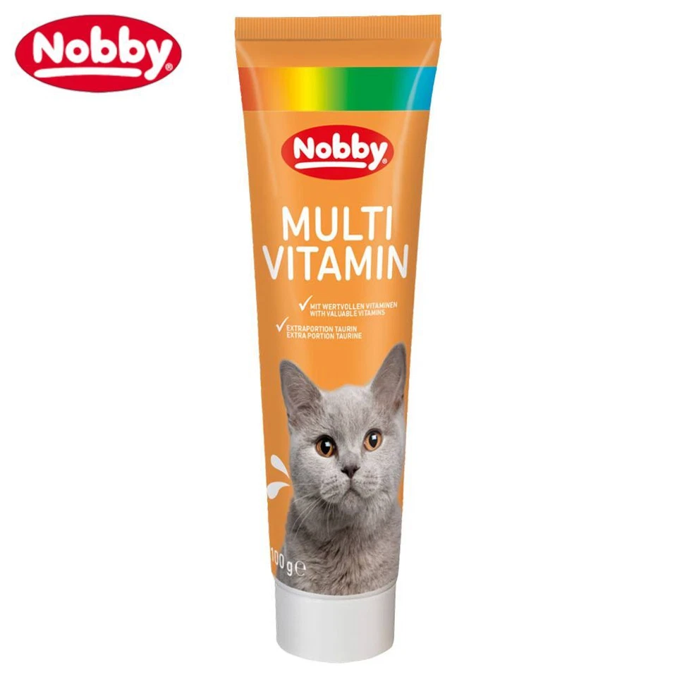 Nobby Multi Vitamin Paste - Multivitamin+Taurin für Katzen und Senior-Katzen