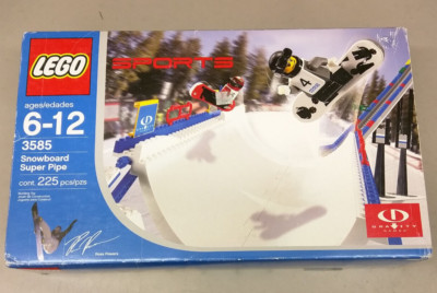 LEGO Sports 3585 Snowboard Super Pipe NEW! Gravity Games Ross