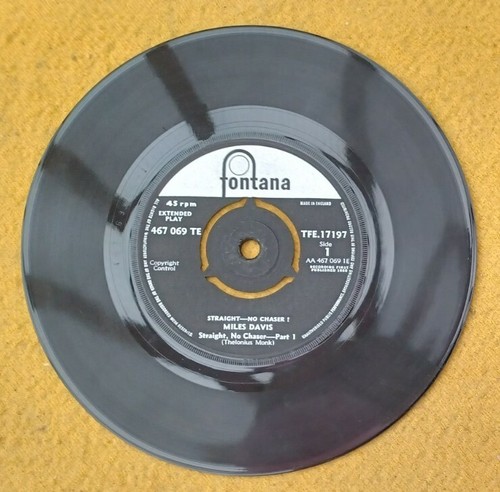 " MILES DAVIS " STRAIGHT - NO CHASER ! " RARE SUPER UK ORIGINAL FONTANA EP - Picture 6 of 7