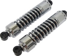 Chrome 12"" w/Short Cover Shocks Harley FLHX Electra Glide Special 1984-1985