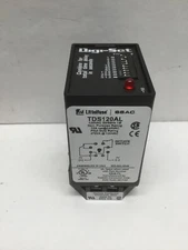 Littelfuse TDS120AL Digi-Set Time Delay Relay 120VAC 50/60Hz W/ Pin Base RB08-PC