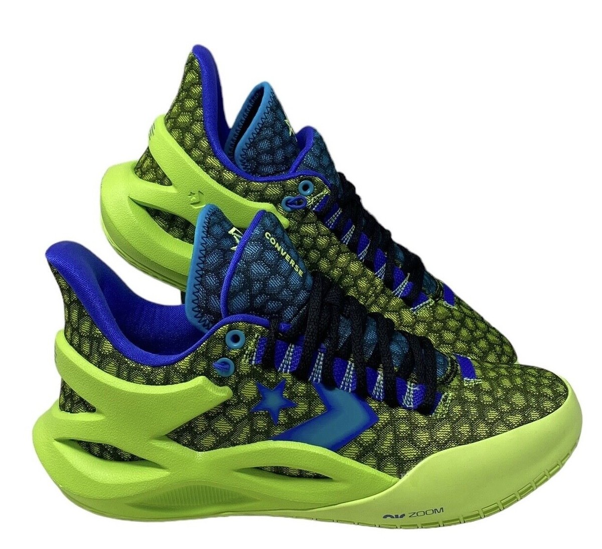 Converse BB Trilliant CX Basketball Sneakers Green Canvas Shoes