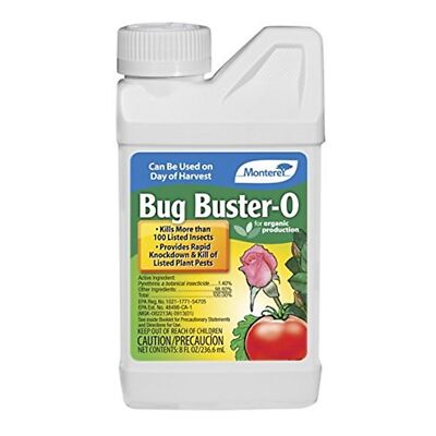 Monterey Lawn and Garden Bug Buster O Organic Insecticide, 8fl oz