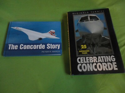 2 x SCHÖNE H/Bs CONCORDE - DIE CONCORDE GESCHICHTE UND 25 ÜBERSCHALLJAHRE FEIERN