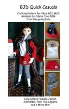 BJD 105 Quick Casuals Pattern  Ball Joint MSD Dollfie