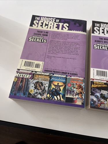 DC SHOWCASE PRESENTS The House of Secrets Vol 1 & Vol 2 TPB Set Lot Horror - Picture 5 of 6