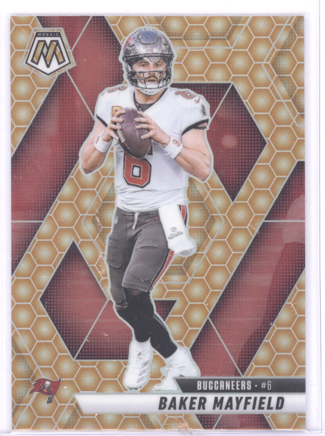 2025 Panini Mosaic #82 Baker Mayfield Honeycomb