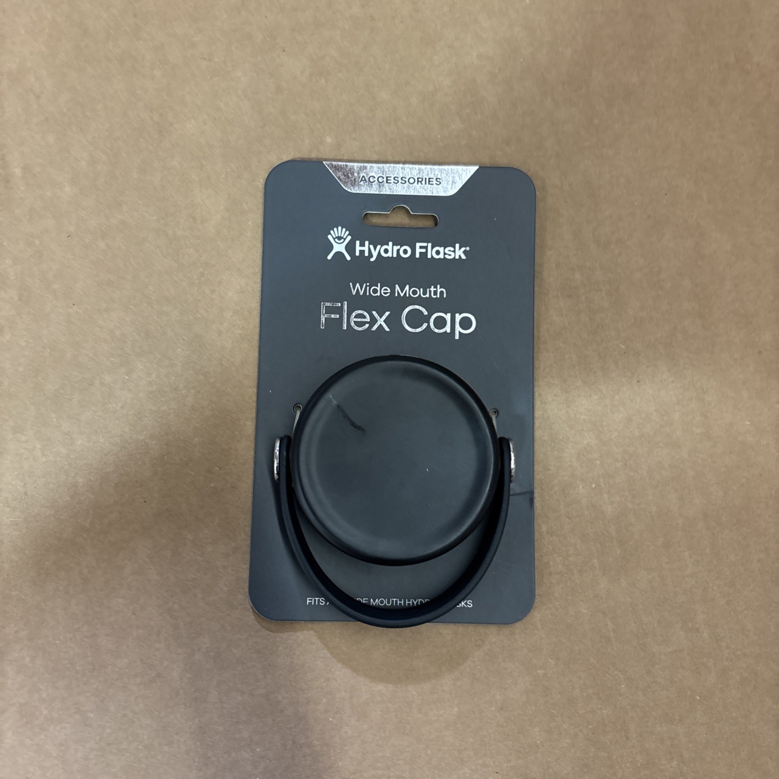 Hydro Flask WFX001 Stainless Steel Black Wide Mouth Flex Cap