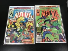 2PC NOVA LOT (9.2) #14, 15!! 1977