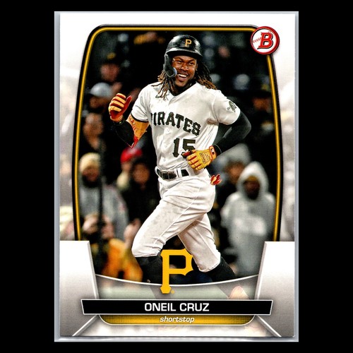 2023 Bowman - #19 Oneil Cruz - Pittsburgh Pirates - Picture 1 of 2