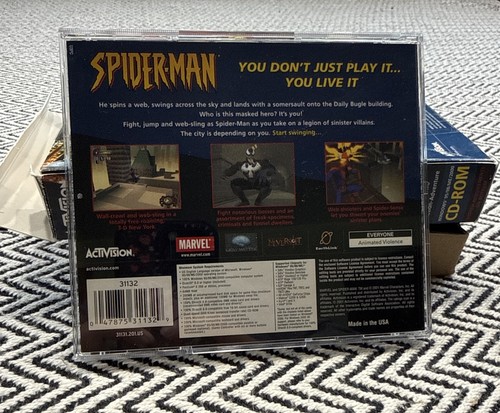 Vintage Spiderman Super Hero Action Adventure Big Box mit Spiel (2000, PC Spiel) - Bild 10 von 12