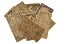 World War II Philippine "Death Sentence" Guerilla Money - Set of 10