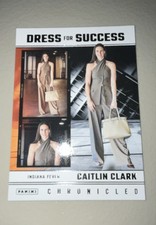 2025 Panini Caitlin Clark Chronicled - Dress For Success Caitlin Clark #61
