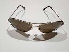 Kate Spade Ally P/S Gold Frame Polarized Brown Lens Aviator Sunglasses 60-15-135