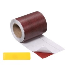 Wood Tape 2" x 16ft Self-Adhesive Wood Grain Repair Tape Patch Walnut