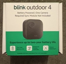 Blink Outdoor 4 (4th Gen) Wire-Free Smart Security Add On Camera HD 2-Way Audio