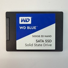 WD 500GB WD Blue 3D NAND Internal PC SSD SATA III 6 Gb/s, Zero Power Hours