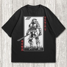 Halo Reach Shirt, Master Chief Shirt, Microsoft Xbox 360 Game Black shirt