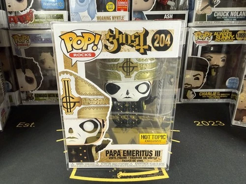 Funko Pop Rocks Ghost PAPA EMERITUS III Hot Topic Exclusive