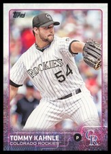 2015 Topps #94 Tommy Kahnle Colorado Rockies Baseball Card