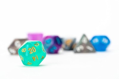 Fanroll - Mystery Misfit Resin Polyhedral Dice Set