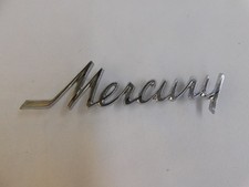 Nos Oem Ford 1971 1972 1973 Mercury Cougar Hood Ornament Emblem Script