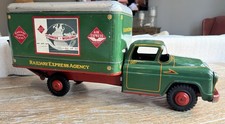 Antique Wyandotte Tin Litho Railway Express Truck Includes Original Tailgate