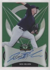 2019 Leaf Valiant Green Prismatic 38/99 Nick Nelson #BA-NN2 Auto n1u