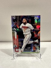 2020 Topps Chrome #165 Carlos Santana Refractor