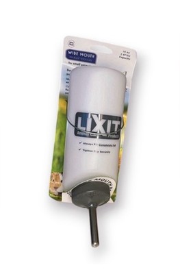LIXIT Small Animal Wide-Mouth Water Bottle -16oz