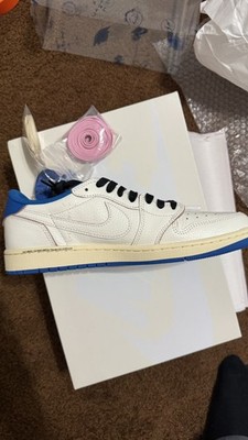 Size 10 - Fragment Design x Travis Scott x Air Jordan 1 Retro OG SP Low Sail...