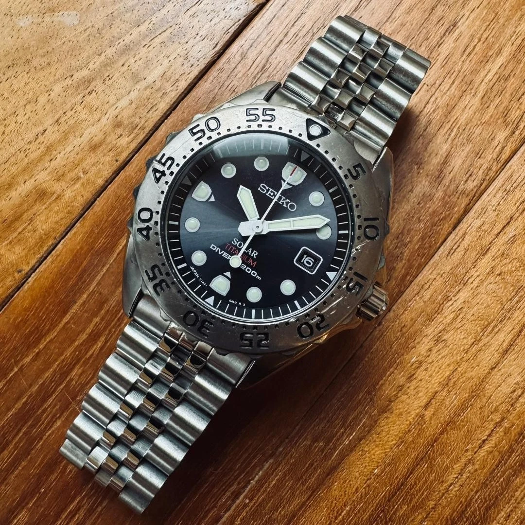 SEIKO SOLAR TITANIUM メンズ腕時計 25+ Seiko Solar Titanium Case Wristwatches for sale | Updated Oct 2026