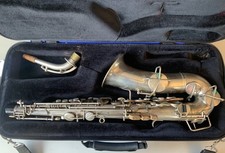 Sassofono contralto Buescher True Tone, argento (1928)