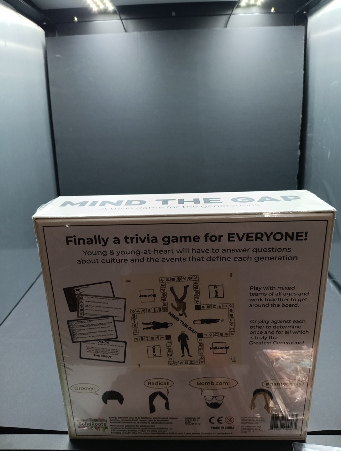 2020 SolidRoots Mind the Gap Trivia Generational Party Game T2004