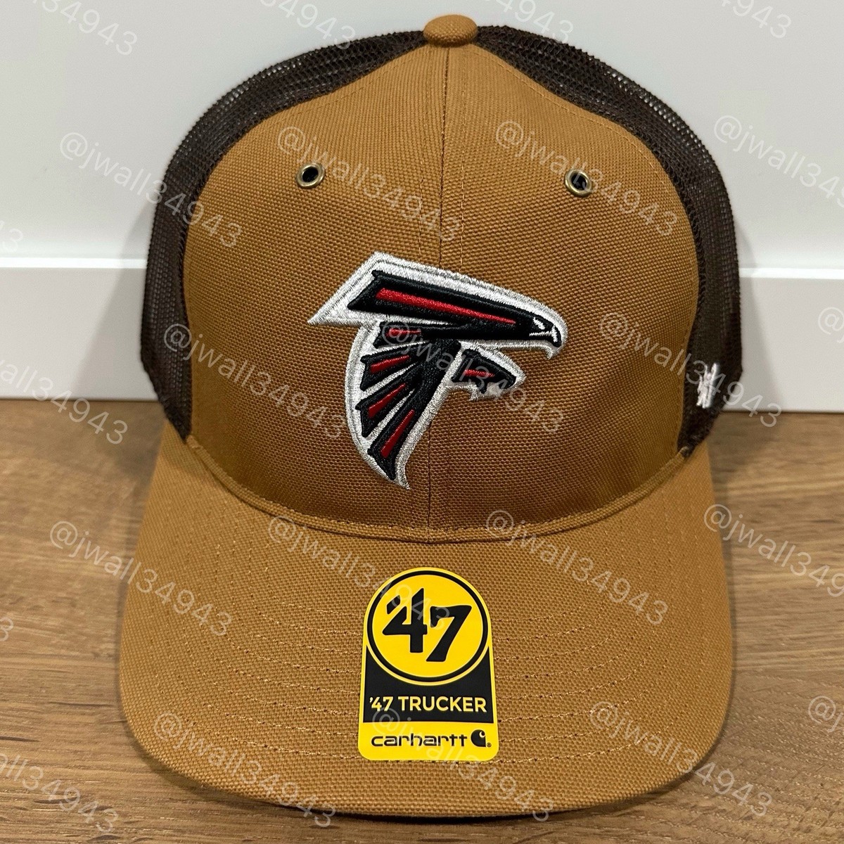 Atlanta Falcons Carhartt x 47 '47 Brand Trucker Snapback Hat Mens