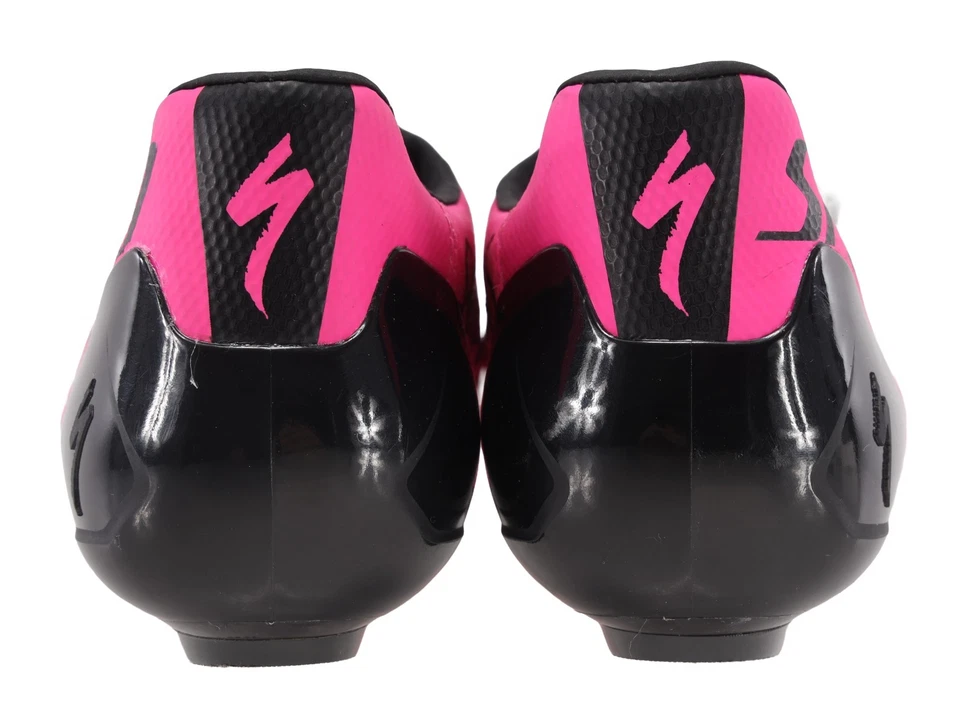 Sapatos femininos Specialized S-Works 7 Road carbono bicicleta UE 41,5 EUA 10 ROSA 3 parafusos BOA - Imagem 4 de 4