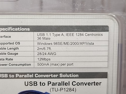 Trendnet USB to Serial Converter TU-S9 New in damaged package - Picture 6 of 9